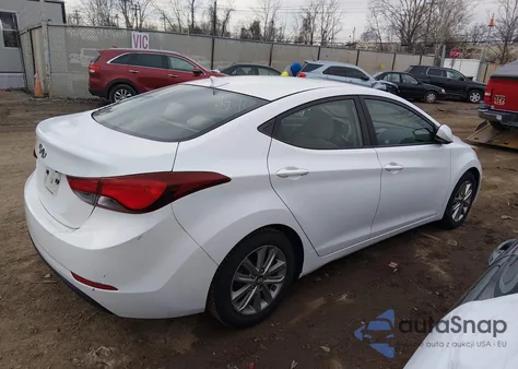 2015 Hyundai Elantra Se из США, поврежденный, VIN 5NPDH4AE9FH584633